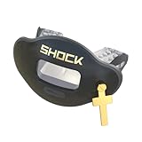 Shock Doctor Maximaler Luftstrom 3D-Juwelen Lip Guard, Goldkreuz,...