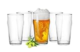 Glasmark Krosno Biergläser-Set 0,53 Liter Gläser Für Bier Bierseidel...