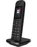 Telekom Speedphone 12 mit Ladeschale Schwarz DECT Telefon schnurlos 2'...