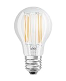 OSRAM Dimmbare Filament LED Lampe mit E27 Sockel, Warmweiss (2700K),...