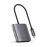 SATECHI USB-C Hub 4-Port – Nur Datenübertragung (kein Laden/Video) –...