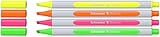 Schneider Shine-Up Textmarker (Strichstärke 1 + 4 mm, aus biobasiertem...