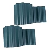Toyvian 2 Rollen Rasenkanten Kunststoffzaun Flexible Beetumrandung für...