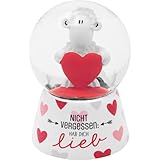 Sheepworld Traumkugel Motiv Hab Dich lieb | Schneekugel, Glas, Höhe 6,5...