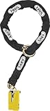 ABUS Bremsscheibenschloss Granit Detecto XPlus 8077 2.0 Yellow mit Kette...