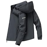 Windbreaker Herren Leicht, Regenmantel Herren Winddicht​​ Winterjacke...