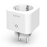 Hama WLAN Steckdose (Matter Smart Home, universal, WLAN gesteuert mit App...