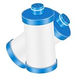 SAFIGLE 2 Stück Duschfilter Ersatz für Hartes Wasser Wasserhahn...