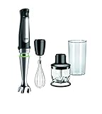Braun MultiQuick 7 MQ 7025X – 3-in-1 Stabmixer mit 350 ml Zerkleinerer &...
