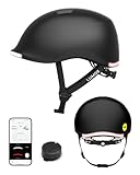 Lumos Nyxel Smart-Fahrradhelm, anpassbare LED-Leuchten vorne und hinten,...