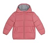 Petit Bateau A0BBH Langärmlige Daunenjacke Mädchen Rosewood 3 Jahre