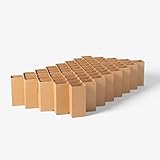 ROOM IN A BOX Bett 2.0 S/Braun: Klappbett aus Wellpappe 80 90 100 x 200 cm...