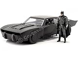 Jada Toys 253216002, Schwarz Batmobile Auto, Ab 8 Jahren, Metall, Estándar