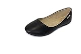 irisaa Damen Ballerinas, Klassische Flache Schuhe, Halbschuhe Slip-on...