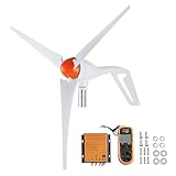 VEVOR 500 W Windkraftanlage, 12 V Windgenerator, 3-Blatt-Windkraftgenerator...