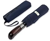 Balios® Regenschirm Mit Echtem Holzgriff -Optional | Auf Zu Automatik |...