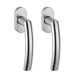 FELGNER 2er Set Fenstergriffe Torino | hochwertige Fenstergarnitur aus...