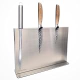 QUINTESSIO - XL Messerblock ohne Messer - magnetischer Messerhalter -...