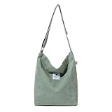 Jiliyote Cord Umhängetasche damen groß Schultertasche Damen cord Tasche...