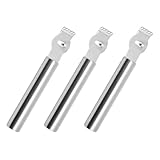 SHINEOFI 3 Stück Zitronenschäler aus Edelstahl mit Glattem Griff...