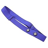 TOYANDONA Verstellbarer Herzfrequenz Brustgurt 110cm aus Silikon Ersatzgurt...