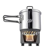 Esbit Trockenbrennstoffkochset - Outdoor Camping Kocher 585 ml mit...