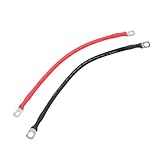 Jiawu 6 AWG 18 -Zoll -Batteriekabel, Batterie-Wechselrichter Kabel mit...