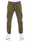 riverso Herren Jogginghose RIVLoris Hose Cargohose Sporthose Cargo...