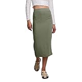 PIECES PCKYLIE MW MIDI SKIRT NOOS