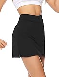 iClosam Tennisrock Damen mit Hose Sportskort 2 in 1 Hoher Taille Hosenrock...