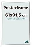 yd. Your Decoration - Bilderrahmen 61x91,5 cm - Schwarz Matt - Posterrahmen...