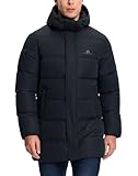 Pioneer Camp Herren Daunenjacke Lang Warme, Winterjacke Herren Lang Warm...