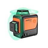 Kreuzlinienlaser Grün 3x360°, DOVOH 3D Linienlaser kreuzlaser...