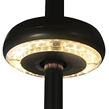 Homeit® Sonnenschirm Beleuchtung mit 24 LED – Beleuchtung für Terrasse...