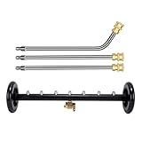 Doppelfunktions-Unterwagen-Reiniger, 61 cm Hochdruckreiniger-Aufsatz, 7...