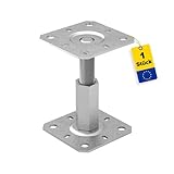 Pfostenträger höhenverstellbar 100 bis 150 mm- Pfostenträger...