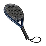 XQMax - Hurricane Padel Schläger 4.0 Schwarz/Blau, Einsteiger Racket +...