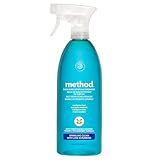 method Badezimmerreiniger Spray, entfernt Seifenreste und Kalkablagerungen,...