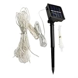 Startbuymore Solarbetriebenes Schirmlicht mit 104 LEDs für Terrasse,...