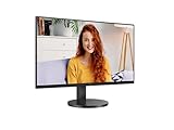 AOC U27B3AF - 27 Zoll UHD Monitor, Lautsprecher, höhenverstellbar, HDR10...
