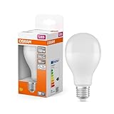 OSRAM LED Star Classic A150 LED Lampe für E27 Sockel, Birnenform, matte...
