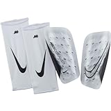 Nike Unisex Shinguard Mercurial Lite, White/White/Black, DN3611-100, M