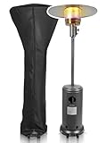 MalTec Heizstrahler Gasheizschirm 13KW Terrassen ZONE GH155 Höhe 220cm...