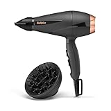 BaByliss Smooth Pro Föhn mit Diffusor – Leistungsstarker 2100 W Fön,...