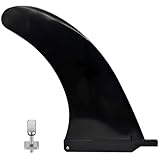 Anfyko 9 Zoll Universal Fit Longboard & SUP Single Finne – Center Fin...