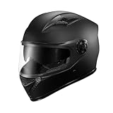 Facynde Motorradhelm Für Erwachsene, Integral Motorradhelm Modische,...