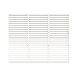 PRIMEYARD 3-teilige Lamellenwand aus Aluminium - verstellbares Paneel in...