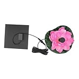 Toddmomy 1 Satz Lotus-Brunnen solarbetriebener brunnen Schwebend Pumpe...