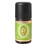 PRIMAVERA Grapefruit bio 100% naturreines Ätherisches Öl, 5 ml...