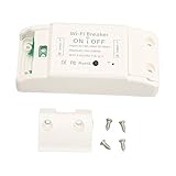 TIKATARER Smart Switch, AC100-240V 10A, 88x39x24mm, ABS+PC Smart Light...